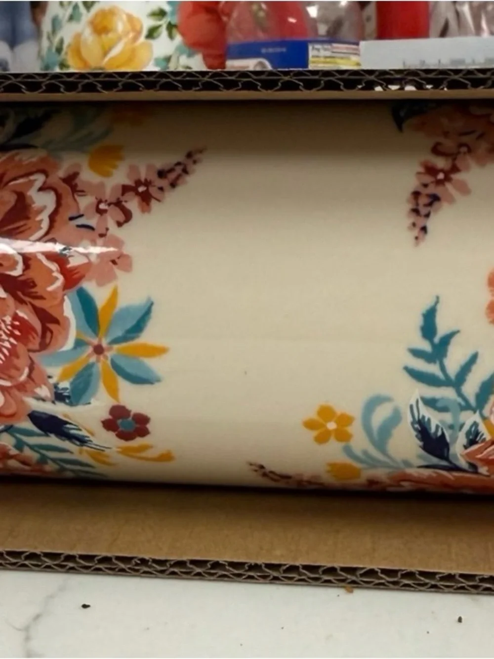 Pioneer Woman Keepsake Floral Rolling Pin